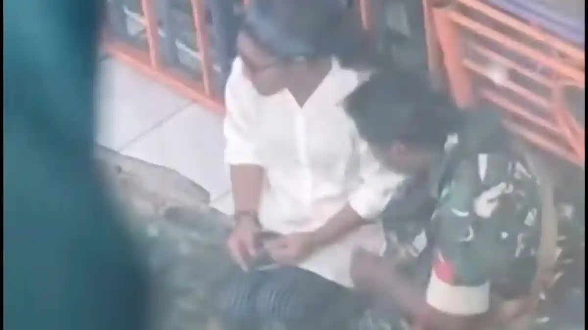 video prajurit TNi beli narkoba di Berlan